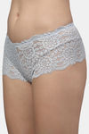 PrettyCat Low Rise Full Coverage Boyshort - Grey — thumbnail 2
