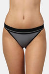 PrettyCat Low Rise Half Coverage Thong - Grey — thumbnail 1