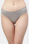 PrettyCat Medium Rise Half Coverage Bikini Panty - Grey — thumbnail 1