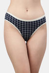 PrettyCat Medium Rise Half Coverage Bikini Panty - Blue — thumbnail 1