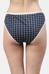 PrettyCat Medium Rise Half Coverage Bikini Panty - Blue — thumbnail 3
