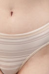 PrettyCat Medium Rise Half Coverage Bikini Panty - Beige — thumbnail 5