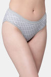 PrettyCat Medium Rise Half Coverage Bikini Panty - Grey — thumbnail 4