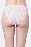 PrettyCat Medium Rise Half Coverage Bikini Panty - Peach — thumbnail 2
