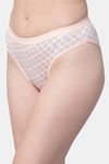 PrettyCat Medium Rise Half Coverage Bikini Panty - Peach — thumbnail 4