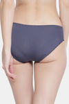 PrettyCat Medium Rise Half Coverage Bikini Panty - Grey — thumbnail 4