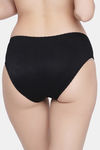 PrettyCat Medium Rise Half Coverage Bikini Panty - Black — thumbnail 4