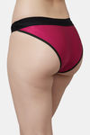 PrettyCat Low Rise Half Coverage Thong - Pink — thumbnail 2