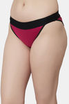 PrettyCat Low Rise Half Coverage Thong - Pink — thumbnail 3