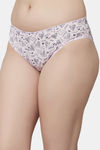 PrettyCat Medium Rise Three-Fourth Coverage Bikini Panty - Pink — thumbnail 3