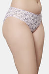 PrettyCat Medium Rise Three-Fourth Coverage Bikini Panty - Pink — thumbnail 4