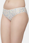 PrettyCat Medium Rise Three-Fourth Coverage Bikini Panty - Beige — thumbnail 3