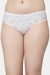 PrettyCat Medium Rise Three-Fourth Coverage Bikini Panty - Pink — thumbnail 1