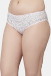 PrettyCat Medium Rise Three-Fourth Coverage Bikini Panty - Pink — thumbnail 3