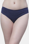 PrettyCat Medium Rise Half Coverage Bikini Panty - Blue — thumbnail 1