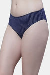 PrettyCat Medium Rise Half Coverage Bikini Panty - Blue — thumbnail 3