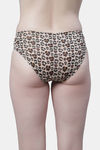 PrettyCat Medium Rise Half Coverage Bikini Panty - Beige — thumbnail 2