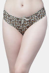 PrettyCat Medium Rise Half Coverage Bikini Panty - Green — thumbnail 1