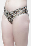 PrettyCat Medium Rise Half Coverage Bikini Panty - Green — thumbnail 3