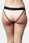 PrettyCat Low Rise Half Coverage Thong - Peach — thumbnail 2