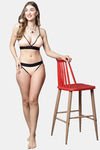 PrettyCat Low Rise Half Coverage Thong - Peach — thumbnail 5