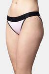 PrettyCat Low Rise Half Coverage Thong - Pink — thumbnail 3