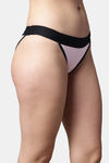 PrettyCat Low Rise Half Coverage Thong - Pink — thumbnail 4