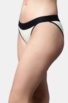 PrettyCat Low Rise Half Coverage Thong - Yellow — thumbnail 3