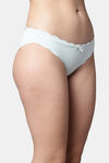 PrettyCat Low Rise Three-Fourth Coverage Bikini Panty - Green — thumbnail 4