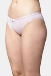 PrettyCat Low Rise Three-Fourth Coverage Bikini Panty - Pink — thumbnail 3