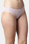 PrettyCat Low Rise Three-Fourth Coverage Bikini Panty - Pink — thumbnail 4
