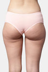 PrettyCat Medium Rise 3/4th Coverage Bikini Panty - Pink — thumbnail 2