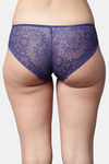 PrettyCat Low Rise Half Coverage Bikini Panty - Blue — thumbnail 2