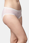PrettyCat Medium Rise Three-Fourth Coverage Hipster Panty - Pink — thumbnail 4