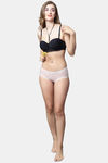 PrettyCat Medium Rise Three-Fourth Coverage Hipster Panty - Pink — thumbnail 5