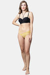 PrettyCat Low Rise 3/4th Coverage Bikini Panty - Yellow — thumbnail 5