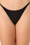 PrettyCat Low Rise Sexy G-String Panty  - Black — thumbnail 5