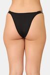 PrettyCat Rhinestone Low Rise Sexy G-String Panty  - Black — thumbnail 2