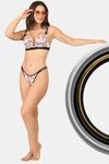 PrettyCat Rhinestone Low Rise Sexy G-String Panty  - Multi — thumbnail 4
