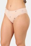 PrettyCat Mid Rise Sexy Printed Bikini Panty  - Pink — thumbnail 3