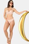 PrettyCat Mid Rise Sexy Printed Bikini Panty  - Pink — thumbnail 4