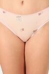 PrettyCat Mid Rise Sexy Printed Bikini Panty  - Pink — thumbnail 5