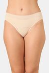 PrettyCat Mid Rise Sexy Lace Bikini Panty  - Beige — thumbnail 1