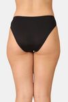PrettyCat Mid Rise Sexy Lace Bikini Panty  - Black — thumbnail 2