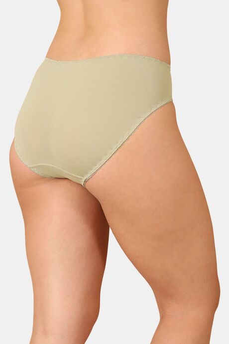 PrettyCat Mid Rise Sexy Lace Bikini Panty  - Green — image 2