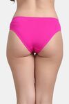 PrettyCat Women’s Mid Rise Colorblock Bikini Panty - Pink — thumbnail 2