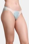 PrettyCat Self-Design Low Rise Lace Bikini Panty  - Green — thumbnail 4