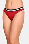 PrettyCat Mid Rise Sexy Stripped Panty  - Red — thumbnail 3