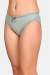 PrettyCat Mid Rise Sexy Stripped Panty  - Green — thumbnail 3