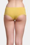 PrettyCat Yellow self-design High-rise bikini briefs with lace and cage detail - Yellow — thumbnail 2